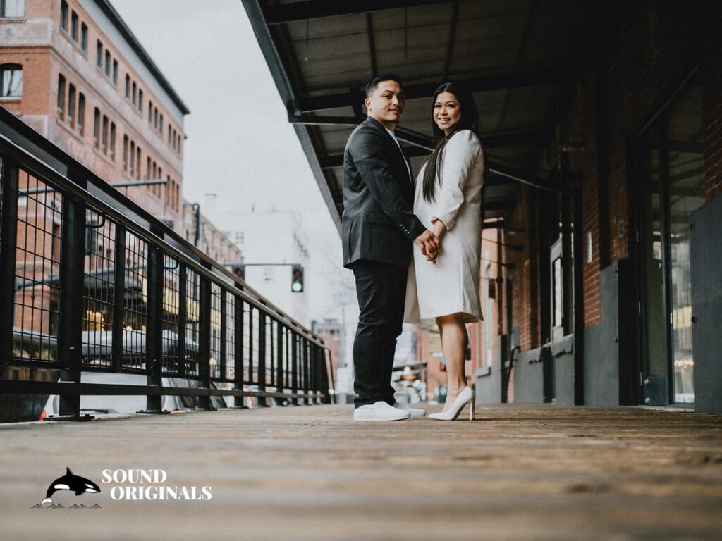 Keana + Barnaby Pearl District Engagement // Keana + Barnaby -