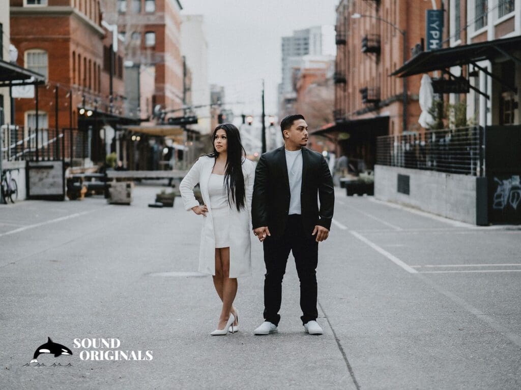 Keana + Barnaby Pearl District Engagement // Keana + Barnaby -