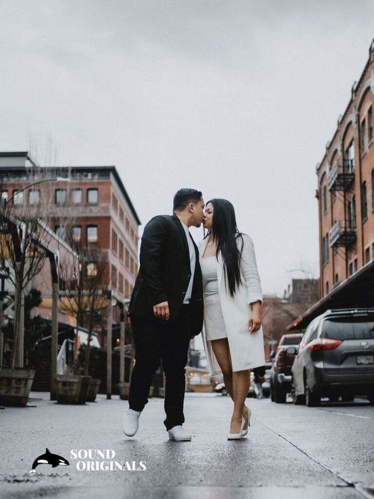 Keana + Barnaby Pearl District Engagement // Keana + Barnaby -