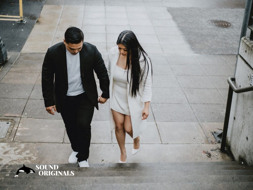 Keana + Barnaby Pearl District Engagement // Keana + Barnaby -