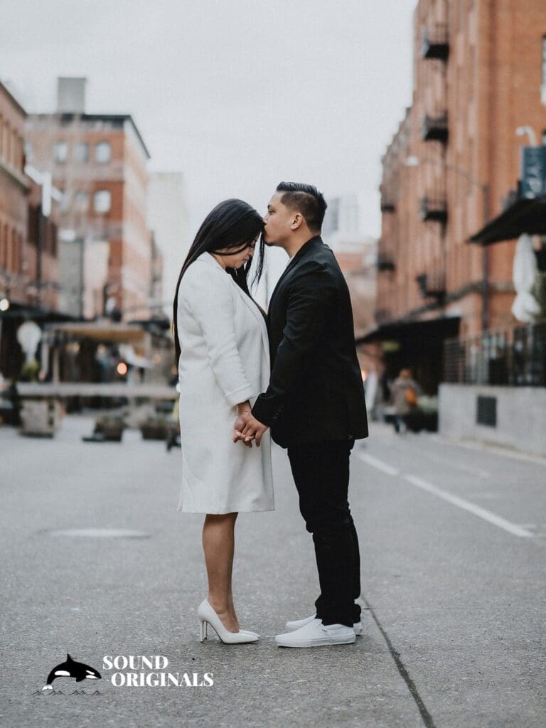 Keana + Barnaby Pearl District Engagement // Keana + Barnaby -