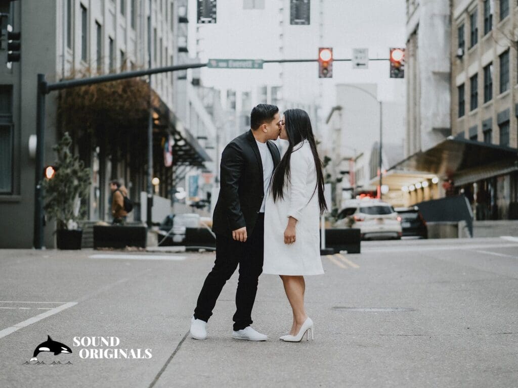 Keana + Barnaby Pearl District Engagement // Keana + Barnaby -