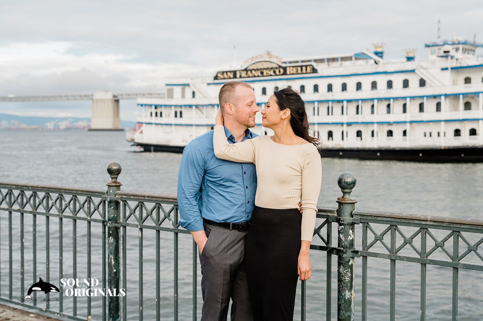 Pier 7 Engagement //  Julie + Jesse -