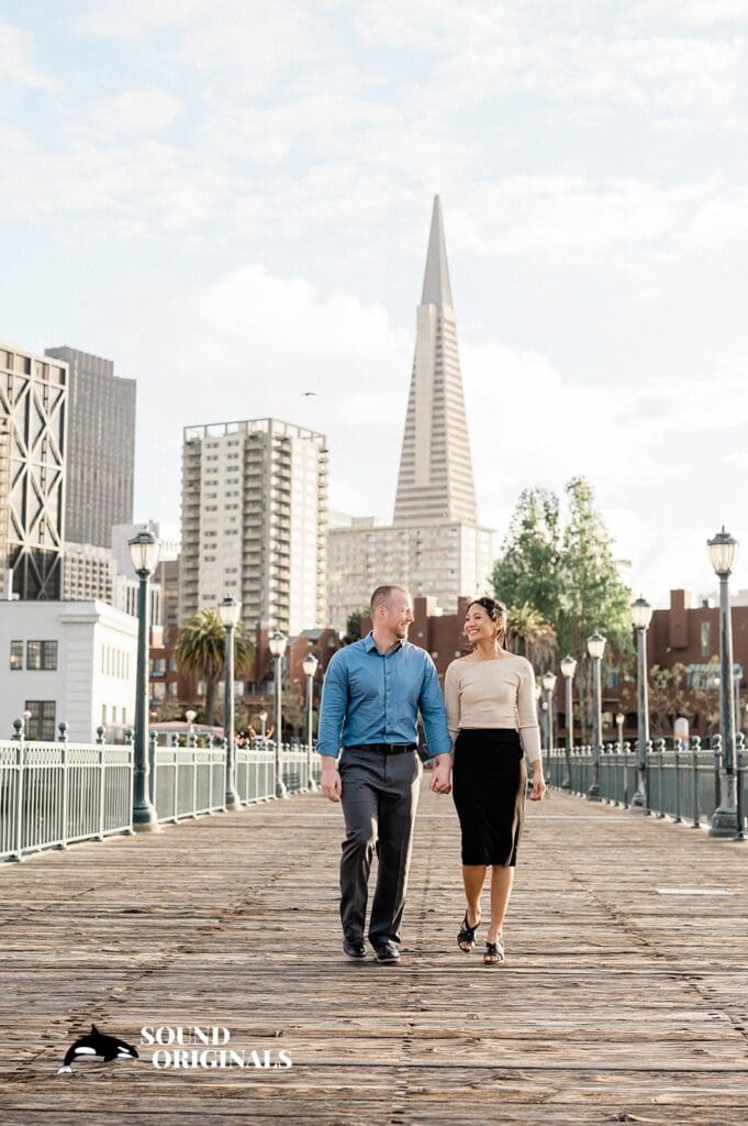 <strong>Pier 7 Engagement //  Julie + Jesse</strong> -