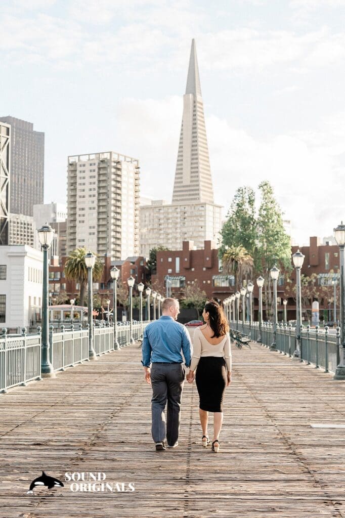 <strong>Pier 7 Engagement //  Julie + Jesse</strong> -