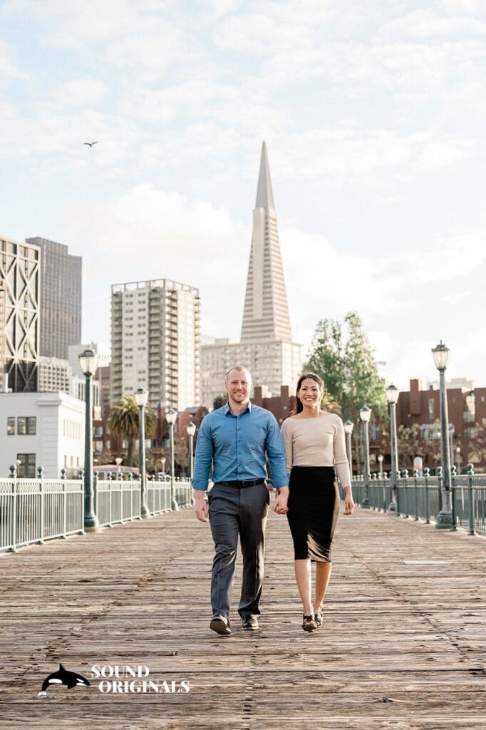 <strong>Pier 7 Engagement //  Julie + Jesse</strong> -