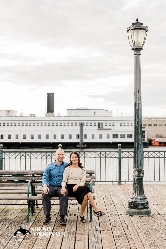 <strong>Pier 7 Engagement //  Julie + Jesse</strong> -