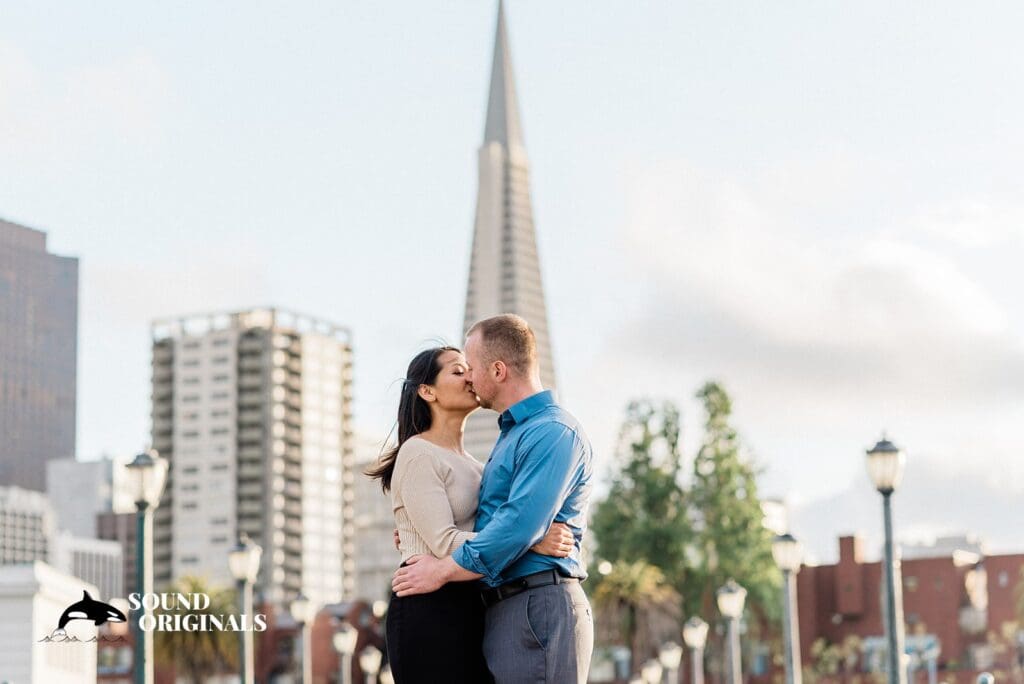 Embarcadero engagement photography by San Francisco Wedding Photography & Videography, one of the 24 Best Places for Engagement Photos in San Francisco