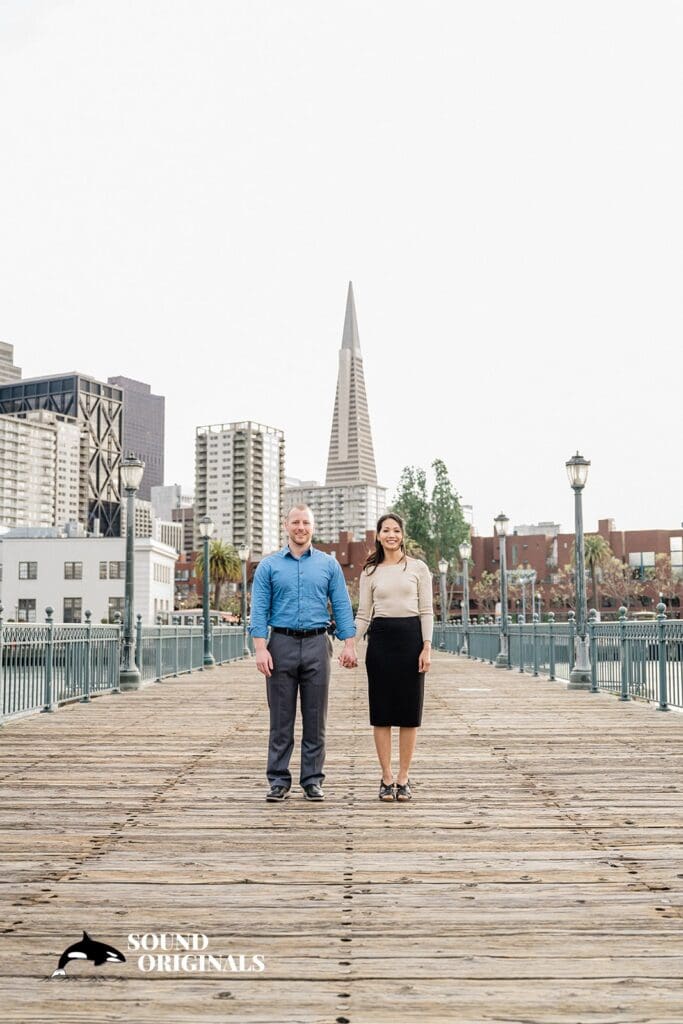 <strong>Pier 7 Engagement //  Julie + Jesse</strong> -