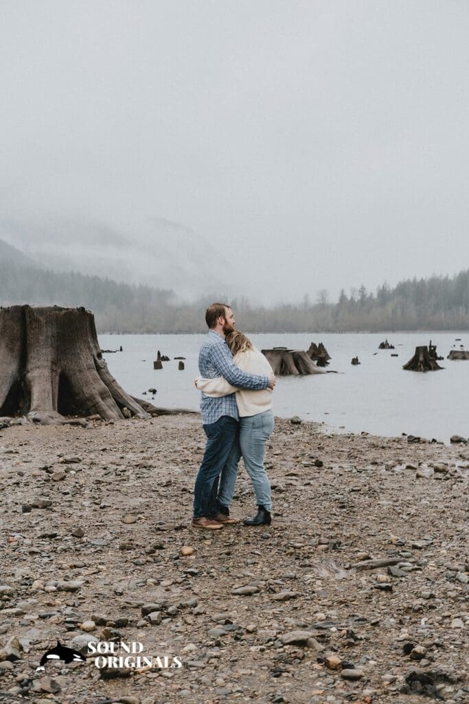 Rattlesnake Lake Engagement // Taylor + Steven -