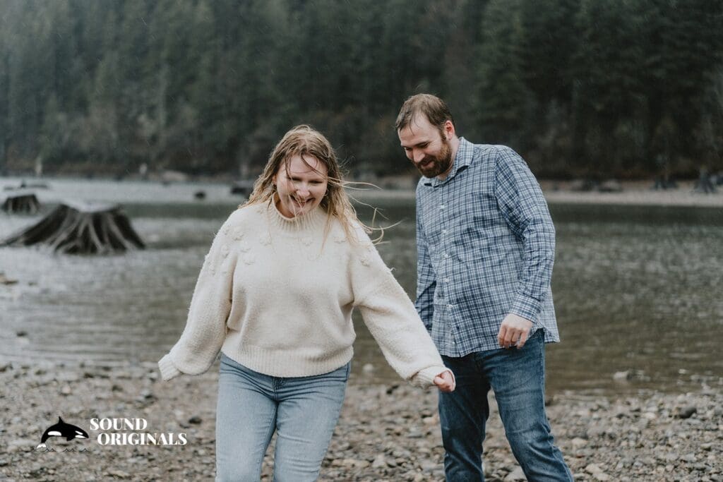 Rattlesnake Lake Engagement // Taylor + Steven -