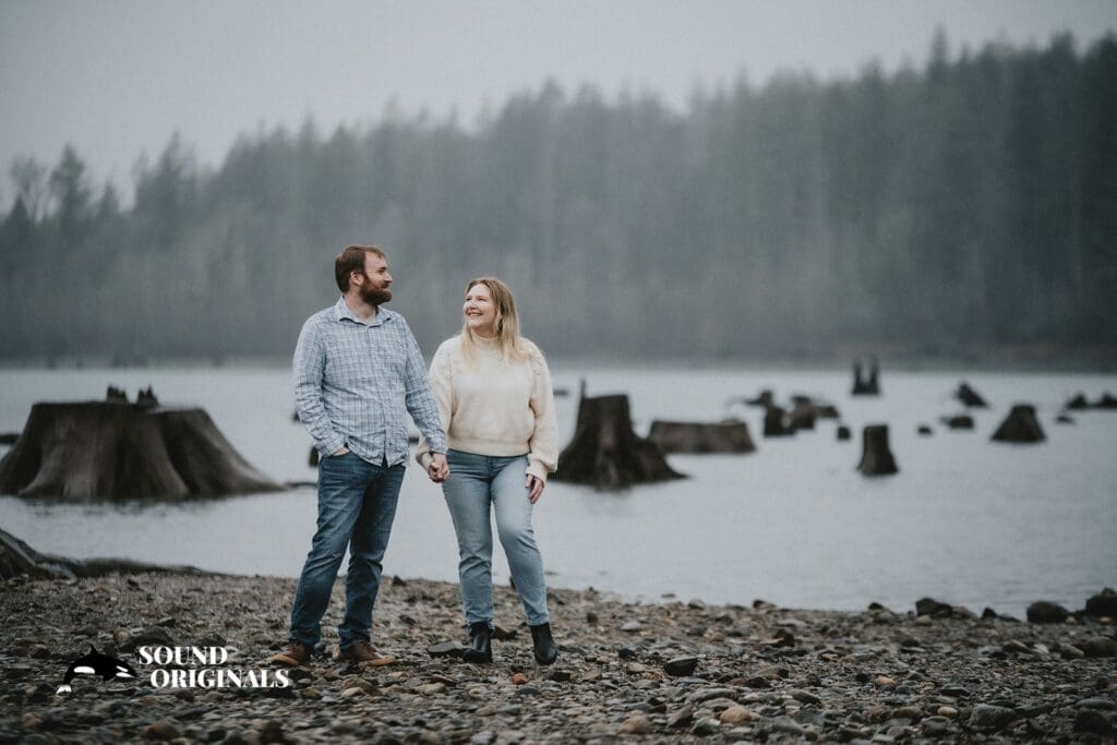 Rattlesnake Lake Engagement // Taylor + Steven -