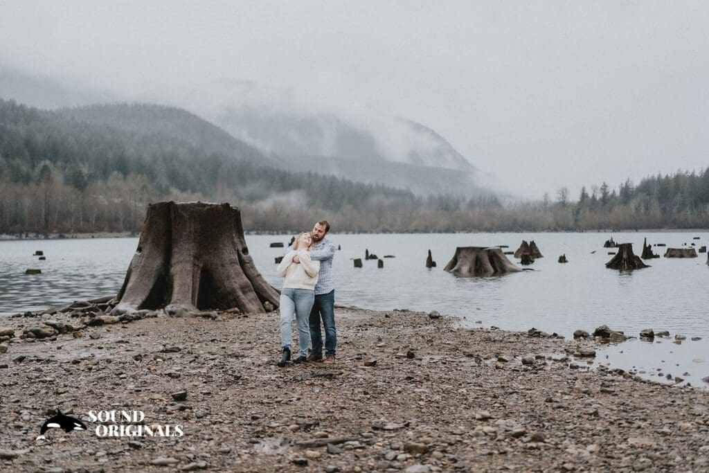Rattlesnake Lake Engagement // Taylor + Steven -