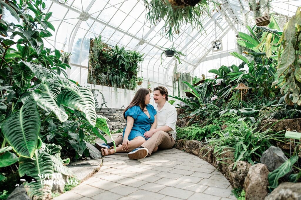 Victoria + Benjamin WW Seymour Conservatory Engagement // Victoria + Benjamin -
