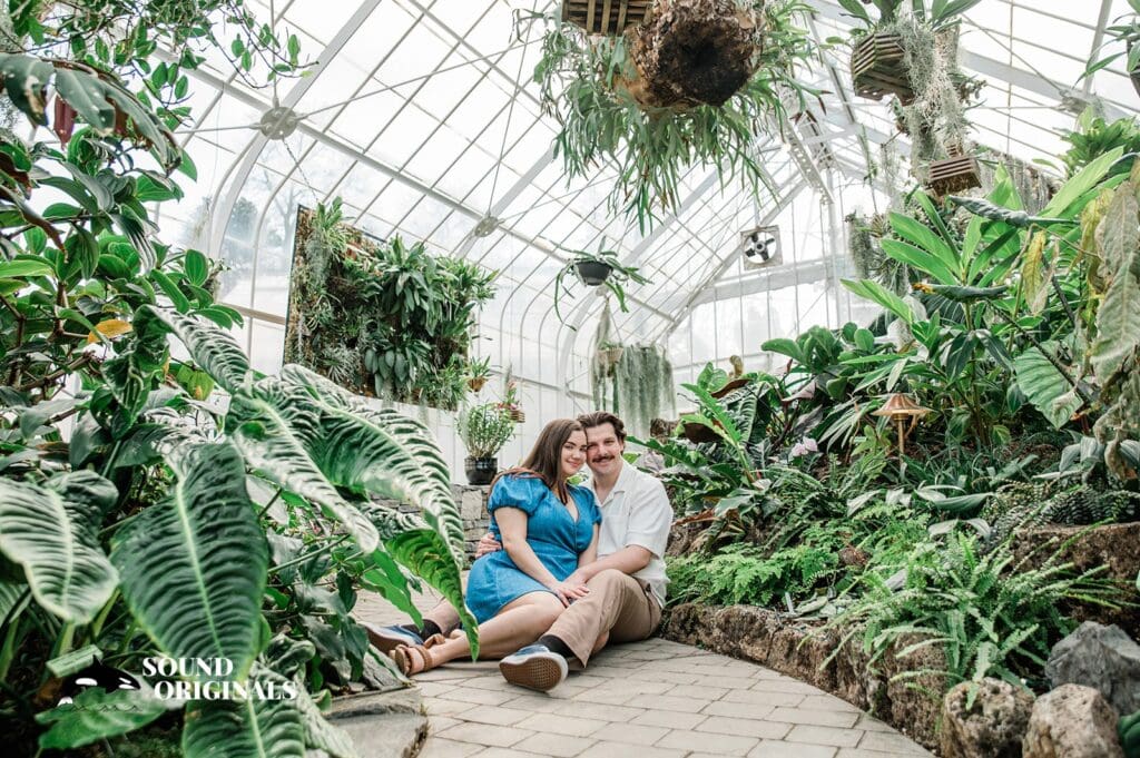 Victoria + Benjamin WW Seymour Conservatory Engagement // Victoria + Benjamin -