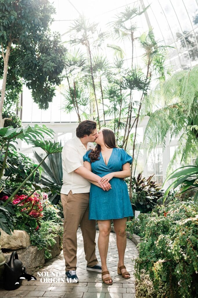 Victoria + Benjamin WW Seymour Conservatory Engagement // Victoria + Benjamin -