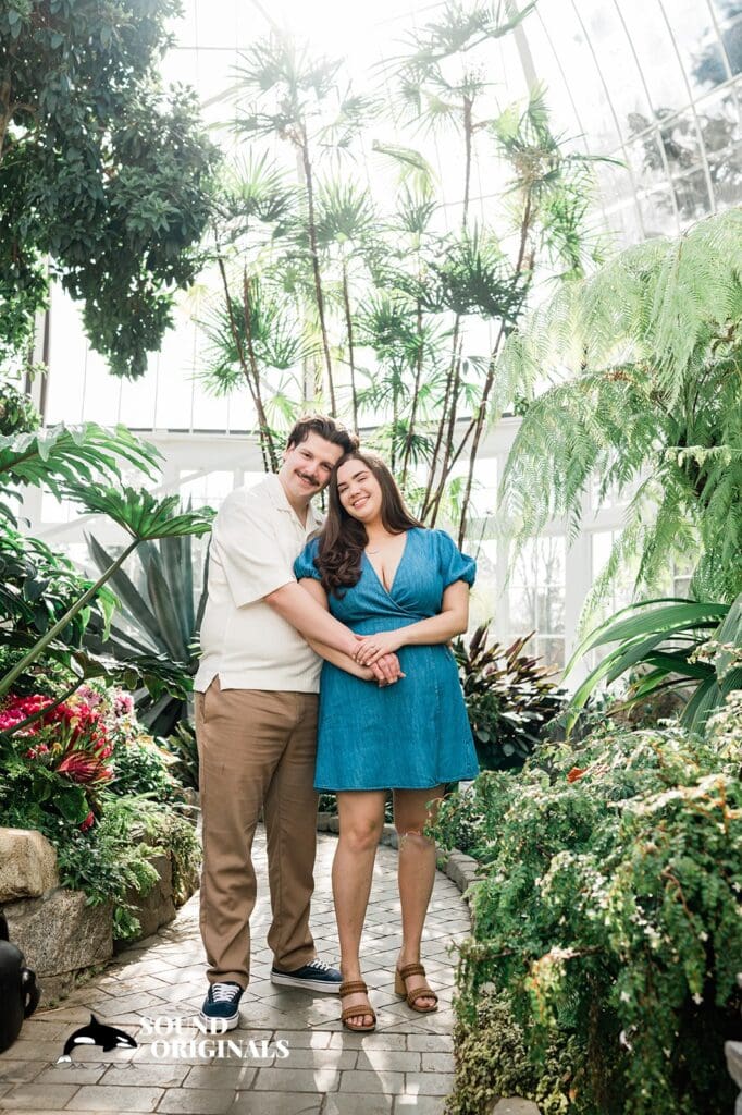 Victoria + Benjamin WW Seymour Conservatory Engagement // Victoria + Benjamin -