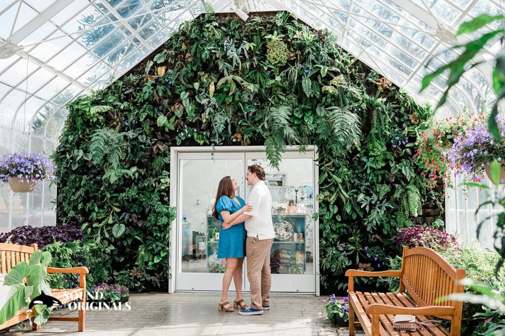 Victoria + Benjamin WW Seymour Conservatory Engagement // Victoria + Benjamin -