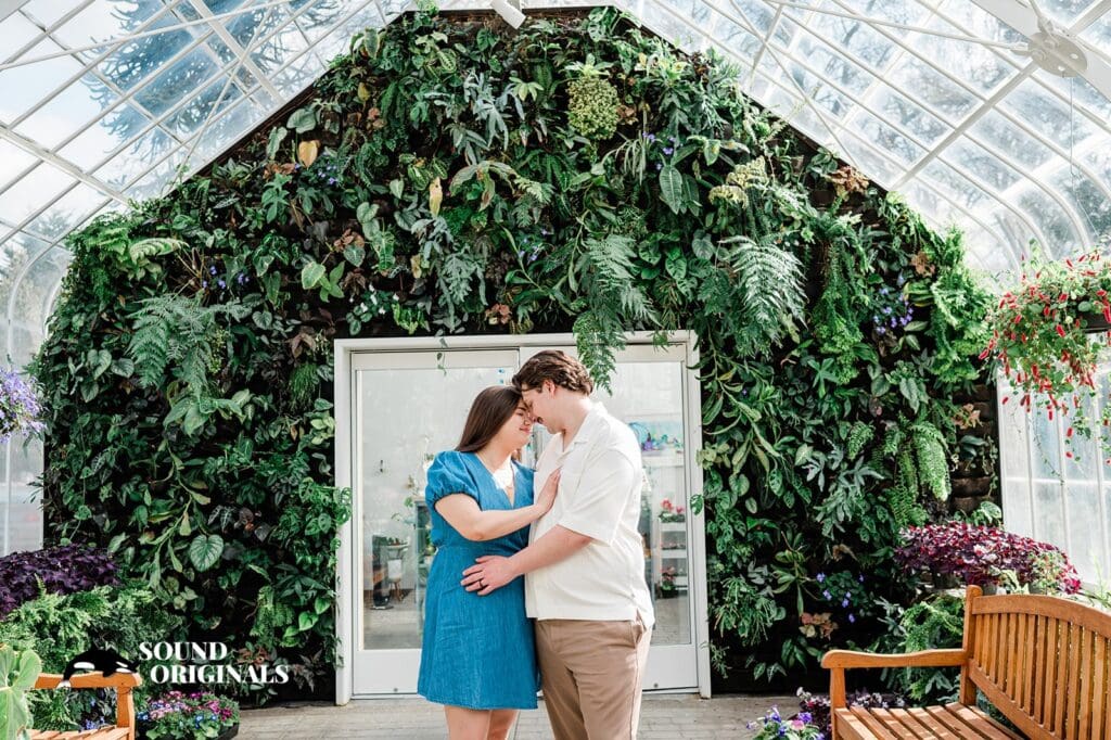 Victoria + Benjamin WW Seymour Conservatory Engagement // Victoria + Benjamin -