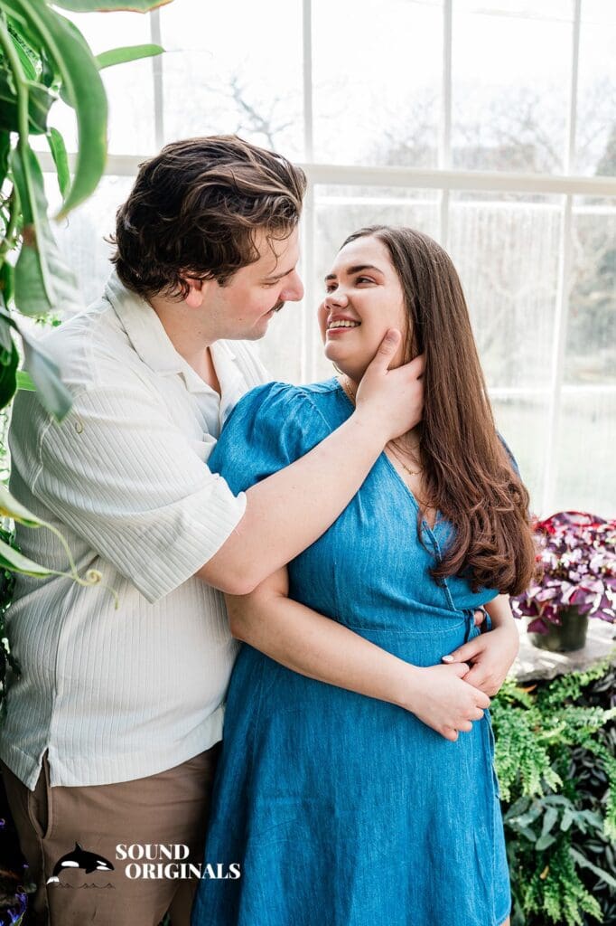 Victoria + Benjamin WW Seymour Conservatory Engagement // Victoria + Benjamin -