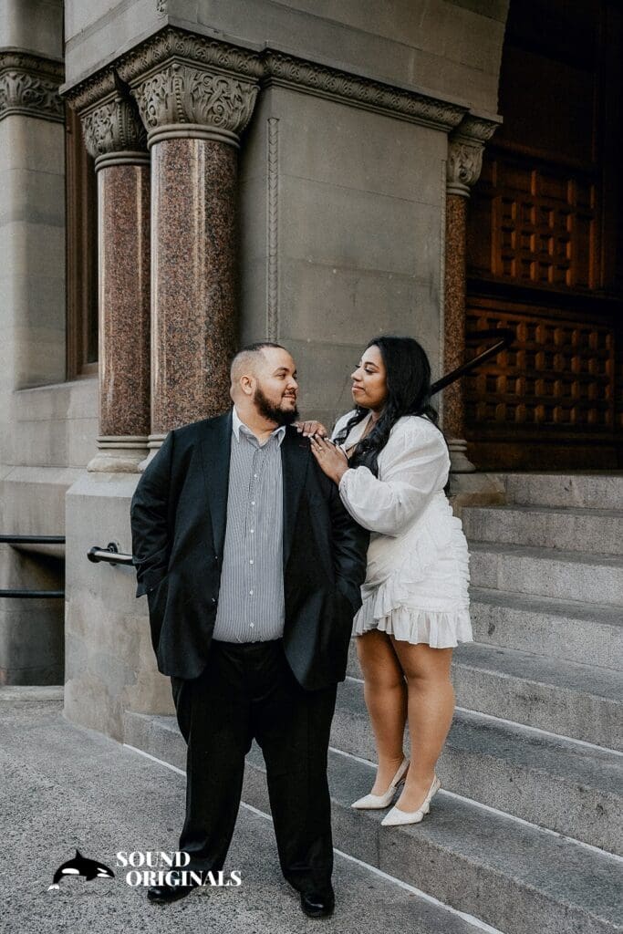 Pioneer Square Engagement // Gisselle + Edwin -
