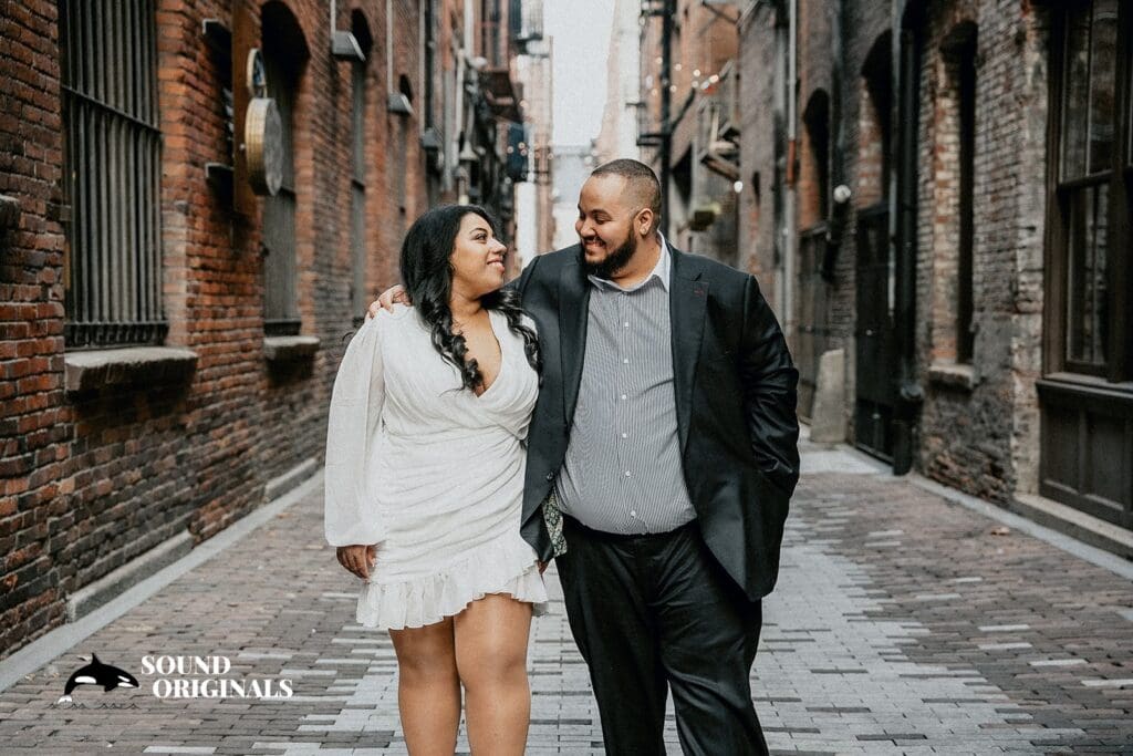 Pioneer Square Engagement // Gisselle + Edwin -