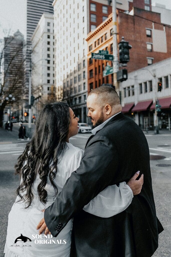 Pioneer Square Engagement // Gisselle + Edwin -