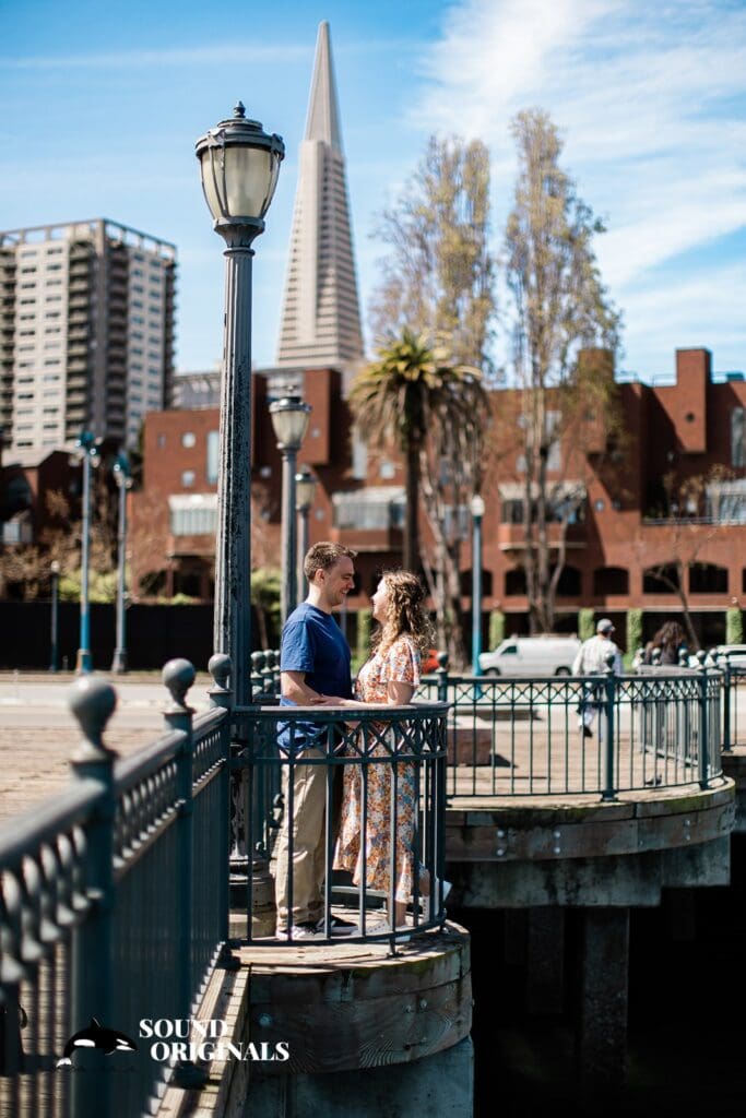 San Francisco Embarcadero Engagement // Amelia + Aymeric -
