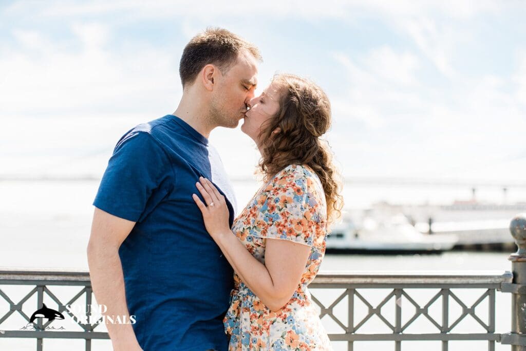 San Francisco Embarcadero Engagement // Amelia + Aymeric -