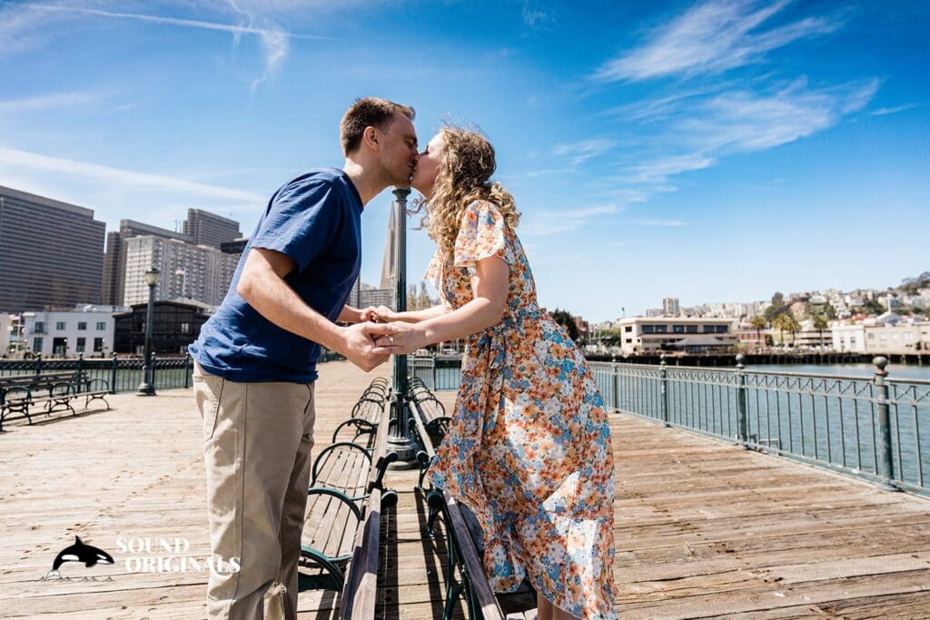San Francisco Embarcadero Engagement // Amelia + Aymeric -