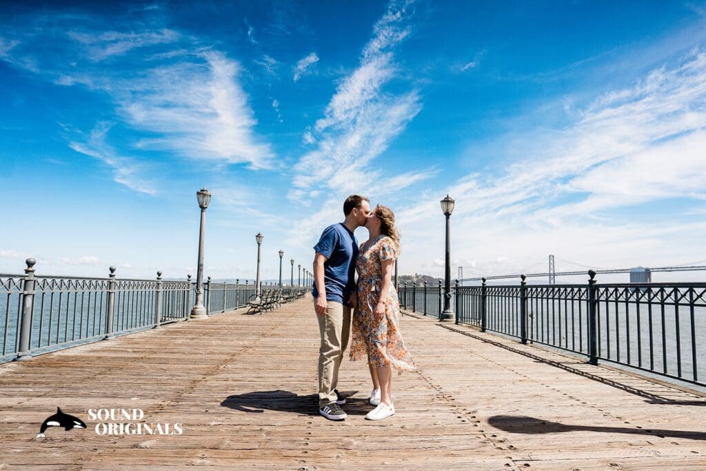 San Francisco Embarcadero Engagement // Amelia + Aymeric -