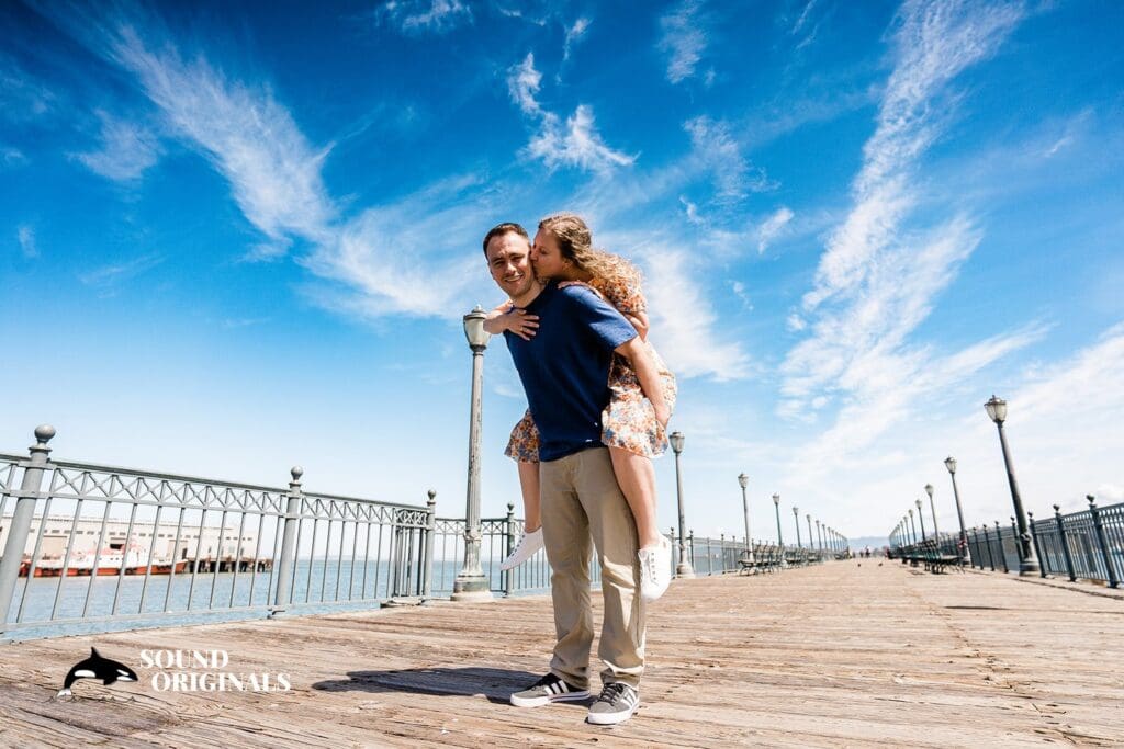 San Francisco Embarcadero Engagement // Amelia + Aymeric -