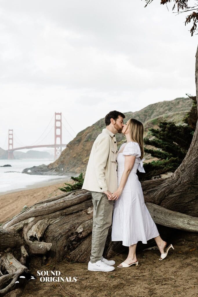 Baker Beach engagement photography by San Francisco Wedding Photography & Videography, one of the 24 Best Places for Engagement Photos in San Francisco