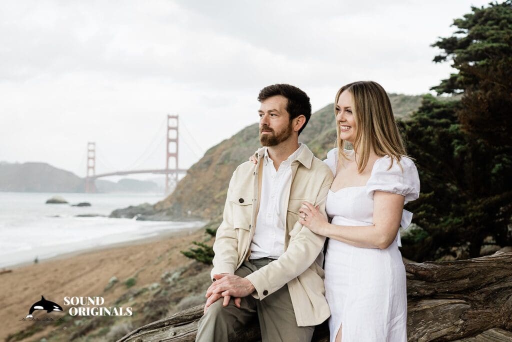 Baker Beach engagement photography by San Francisco Wedding Photography & Videography, one of the 24 Best Places for Engagement Photos in San Francisco
