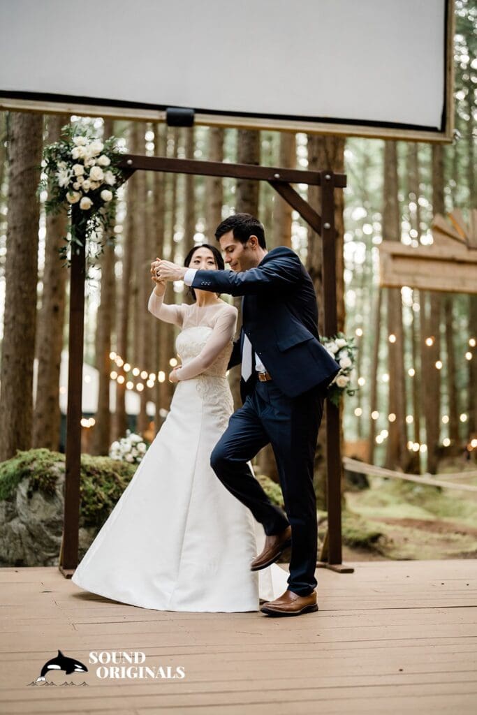 Emerald Forest Theater Wedding // Michelle + Sal -