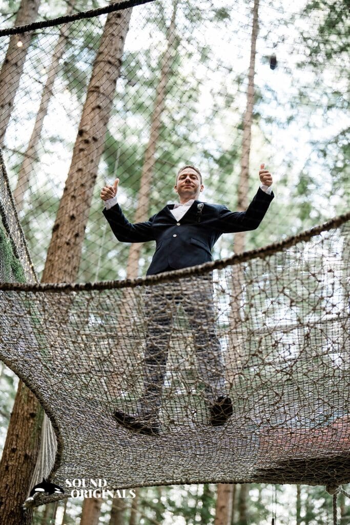 Emerald Forest Theater Wedding // Michelle + Sal -