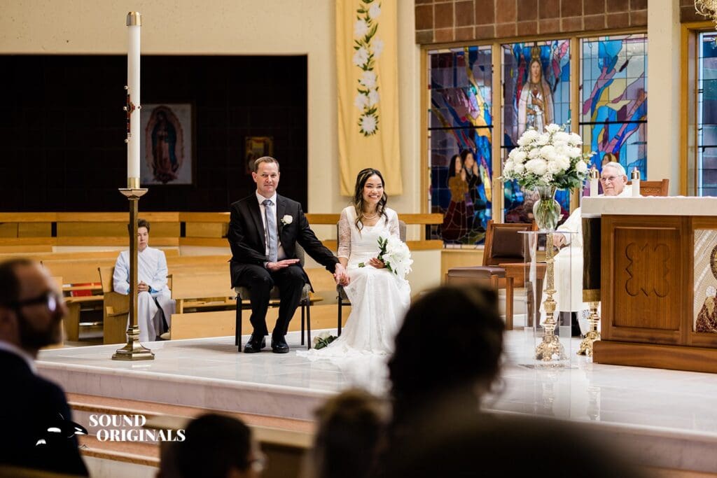 Holy Rosary Parish Edmonds Wedding // John + Yanti -