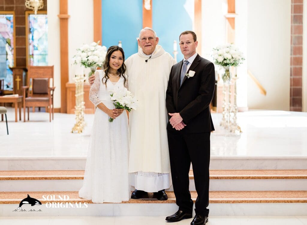 Holy Rosary Parish Edmonds Wedding // John + Yanti -