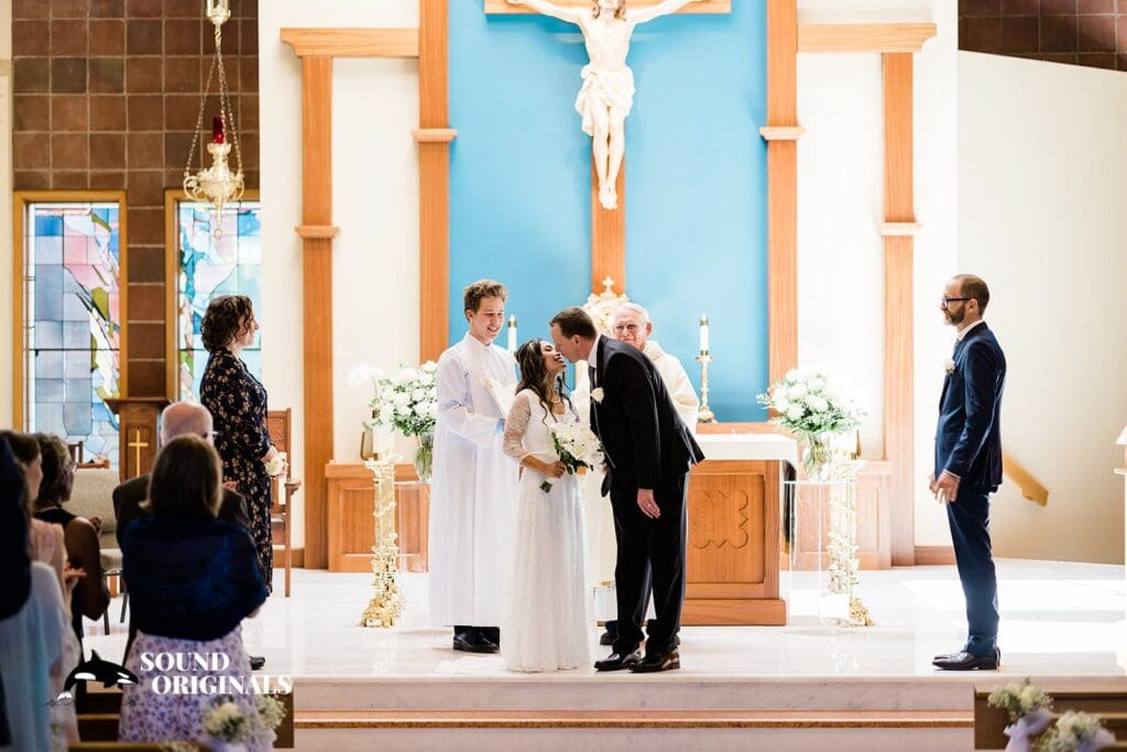 Holy Rosary Parish Edmonds Wedding // John + Yanti -