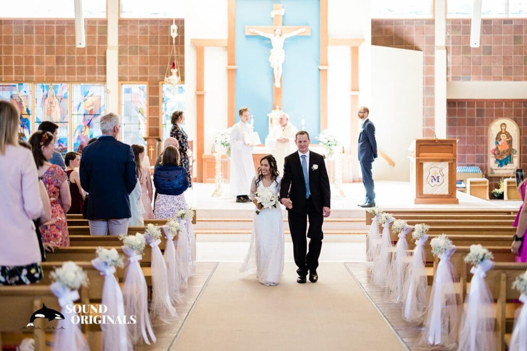 Holy Rosary Parish Edmonds Wedding // John + Yanti -