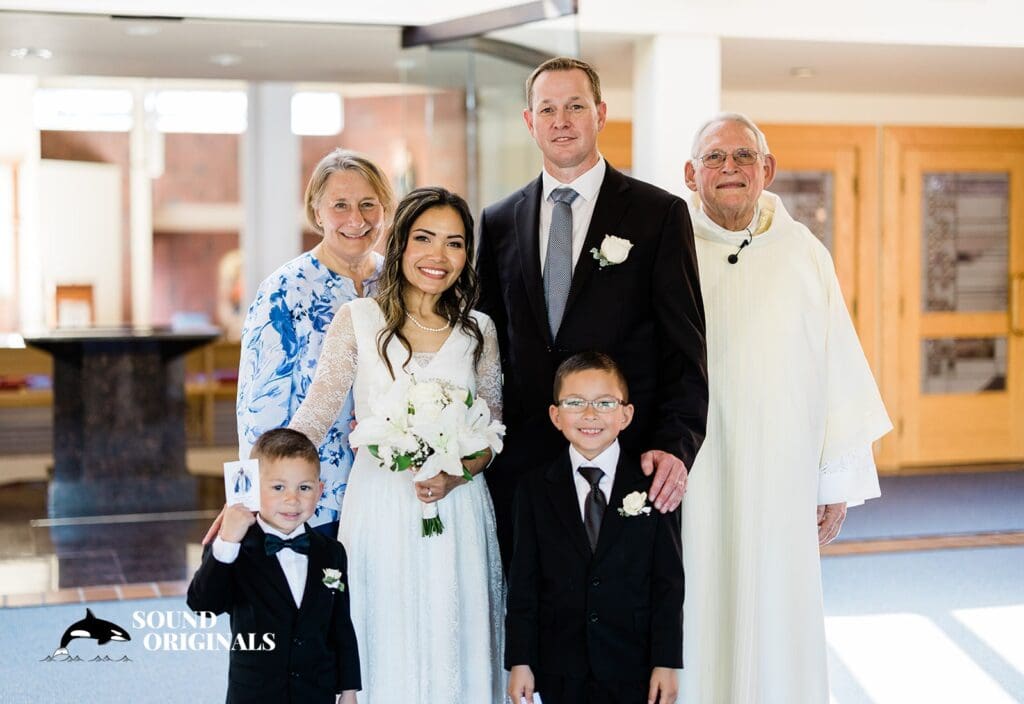 Holy Rosary Parish Edmonds Wedding // John + Yanti -