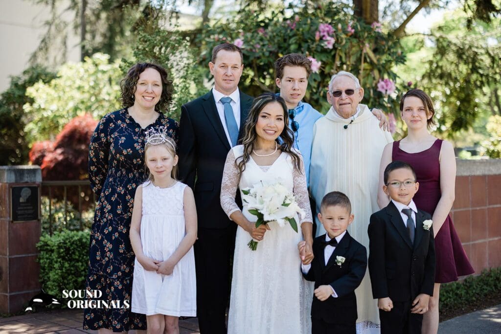 Holy Rosary Parish Edmonds Wedding // John + Yanti -