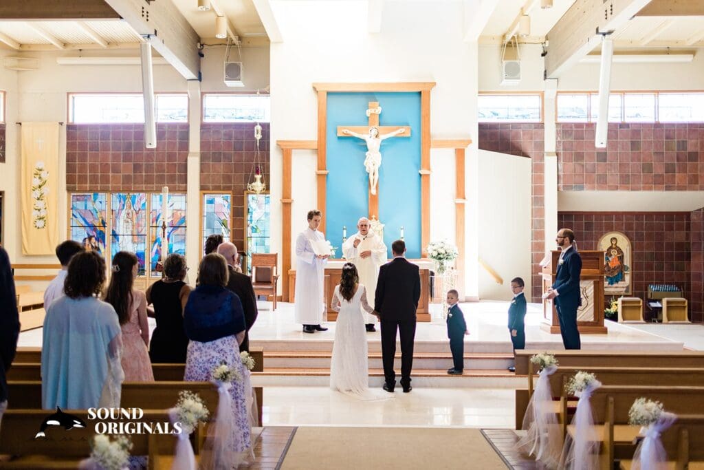Holy Rosary Parish Edmonds Wedding // John + Yanti -