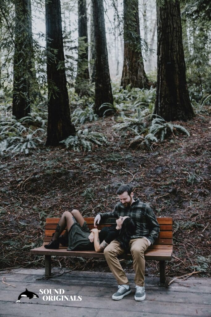 Hoyt Arboretum Engagement // Lauren + Kevin -