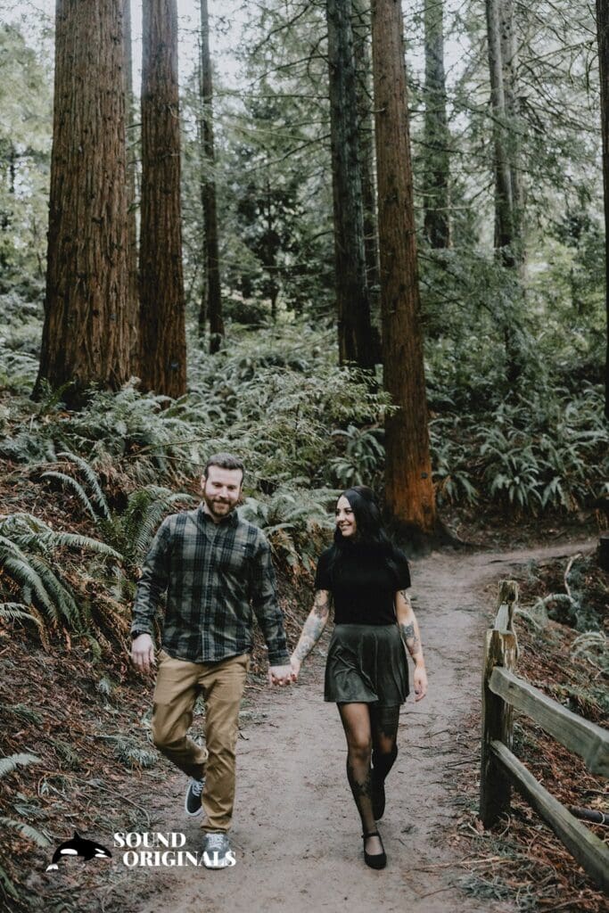 Hoyt Arboretum Engagement // Lauren + Kevin -