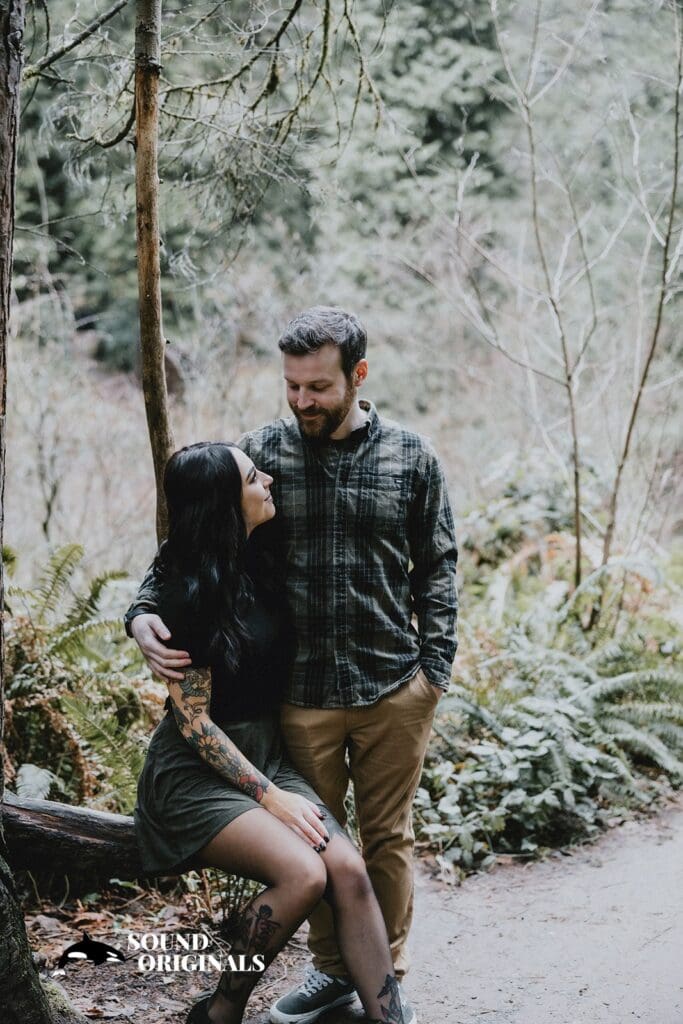 Hoyt Arboretum Engagement // Lauren + Kevin -
