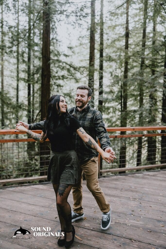 Hoyt Arboretum Engagement // Lauren + Kevin -