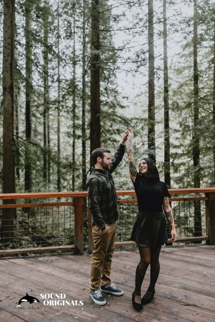 Hoyt Arboretum Engagement // Lauren + Kevin -