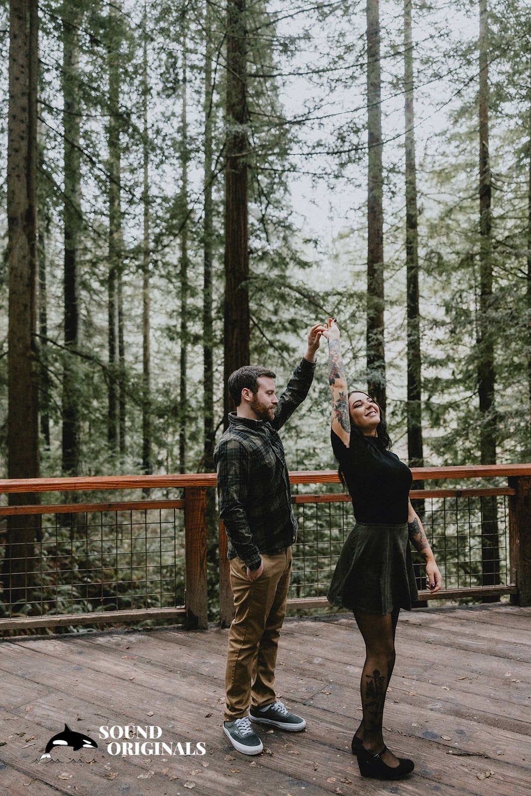 Hoyt Arboretum Engagement // Lauren + Kevin -