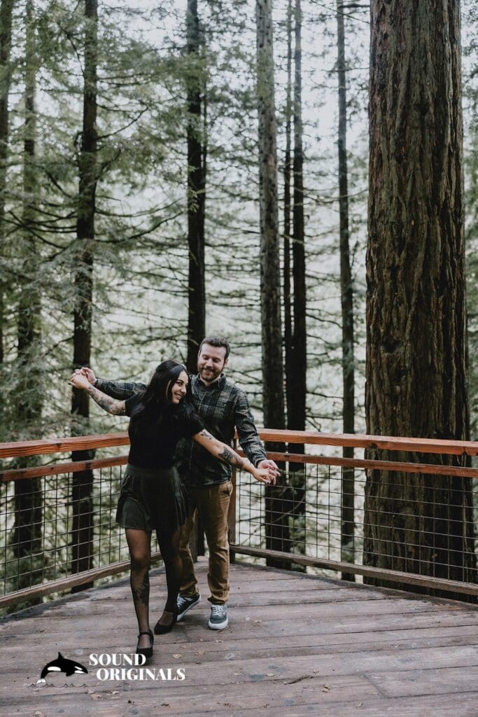 Hoyt Arboretum Engagement // Lauren + Kevin -